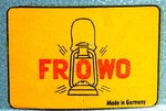 Frowo Aufkleber Ofen Nachkriegszeit