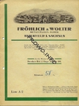 Liste A/2 - 1935 - Deckblatt